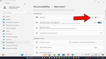 How To Turn Off Narrator On Windows 11