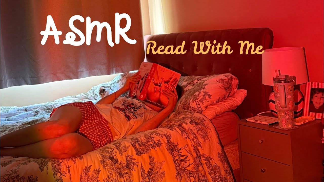 ASMR Read with Me🩷inaudible/unintelligible whispering for 3 hours!