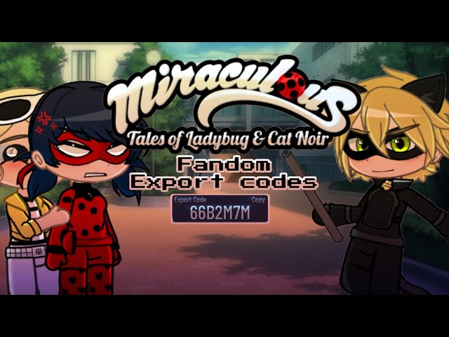 Gacha Club FREE OC Codes Ft. Miraculous Ladybug