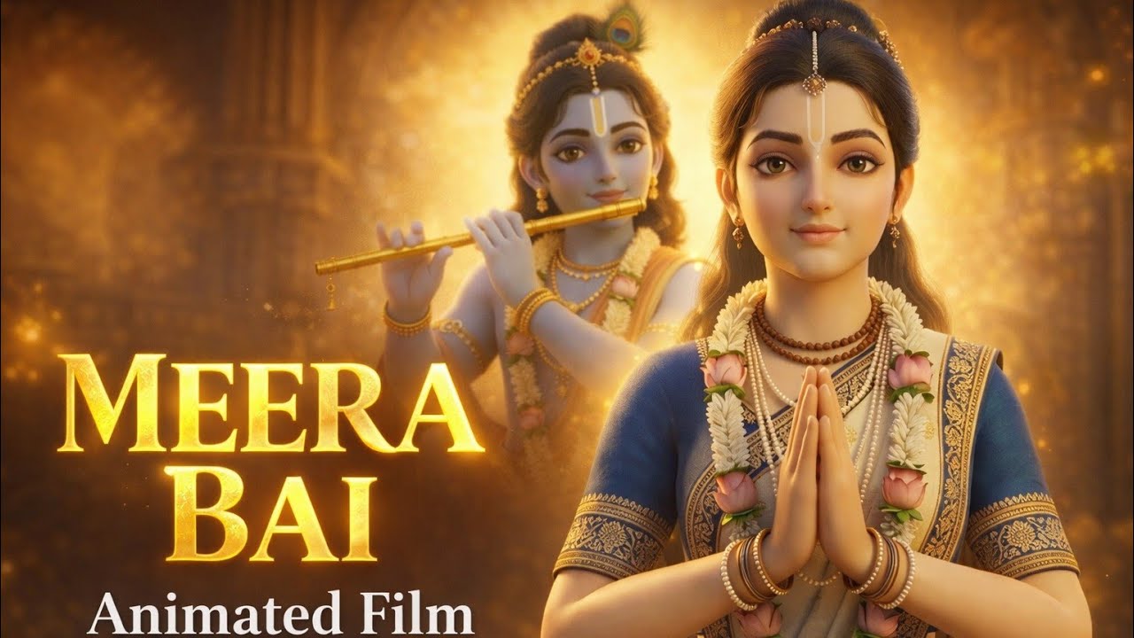 मीराबाई जी की अमर भक्ति | Mirabai Animated Film | Part 1 | AI Animated Film | Bhakti animation