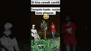 Parah Hantu Suster Di Jalan Sepi Auto Pingsan  shorts
