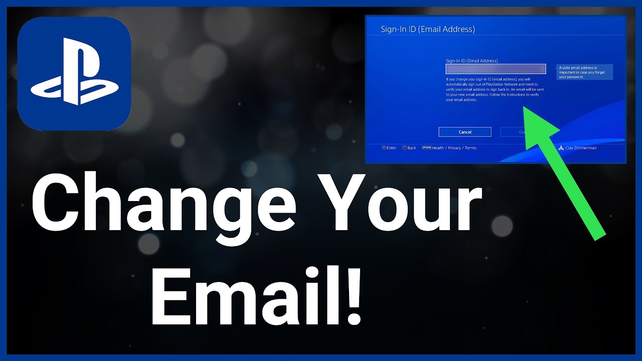 How to Change Your Email on a Playstation Account: Step by Step With Photos  - History-Computer