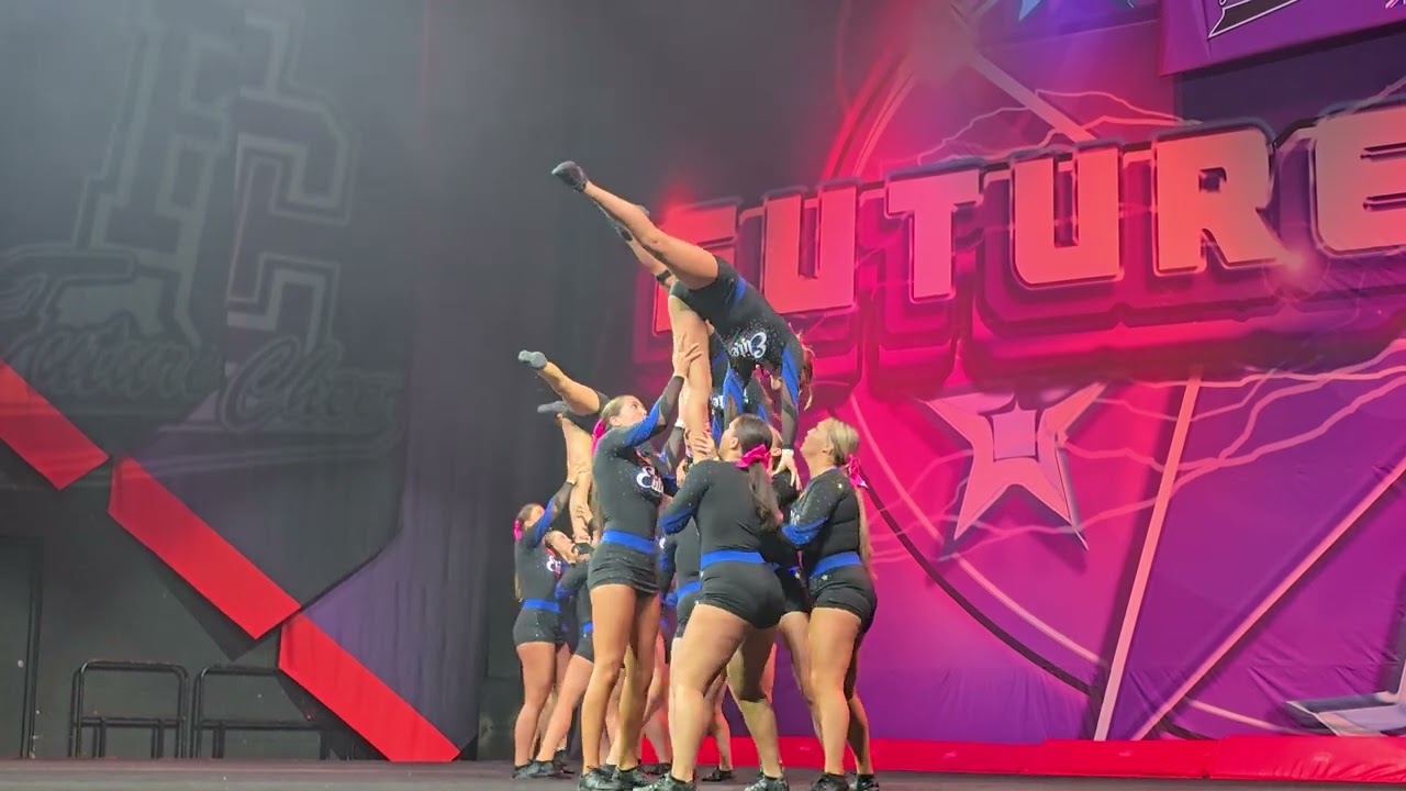 Future Cheer - Internationals 2025 - Bournemouth Elite - Cobalt - IASF Open Non Tumble Level 7