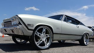 Veltboy314 - Pearl 1968 Chevelle On 24&quot; Rucci Wheels