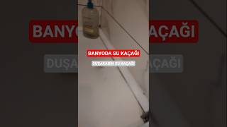 Alt daire su kaçağı #usta #tesisatçı #sukaçağı #tamir #tadilat