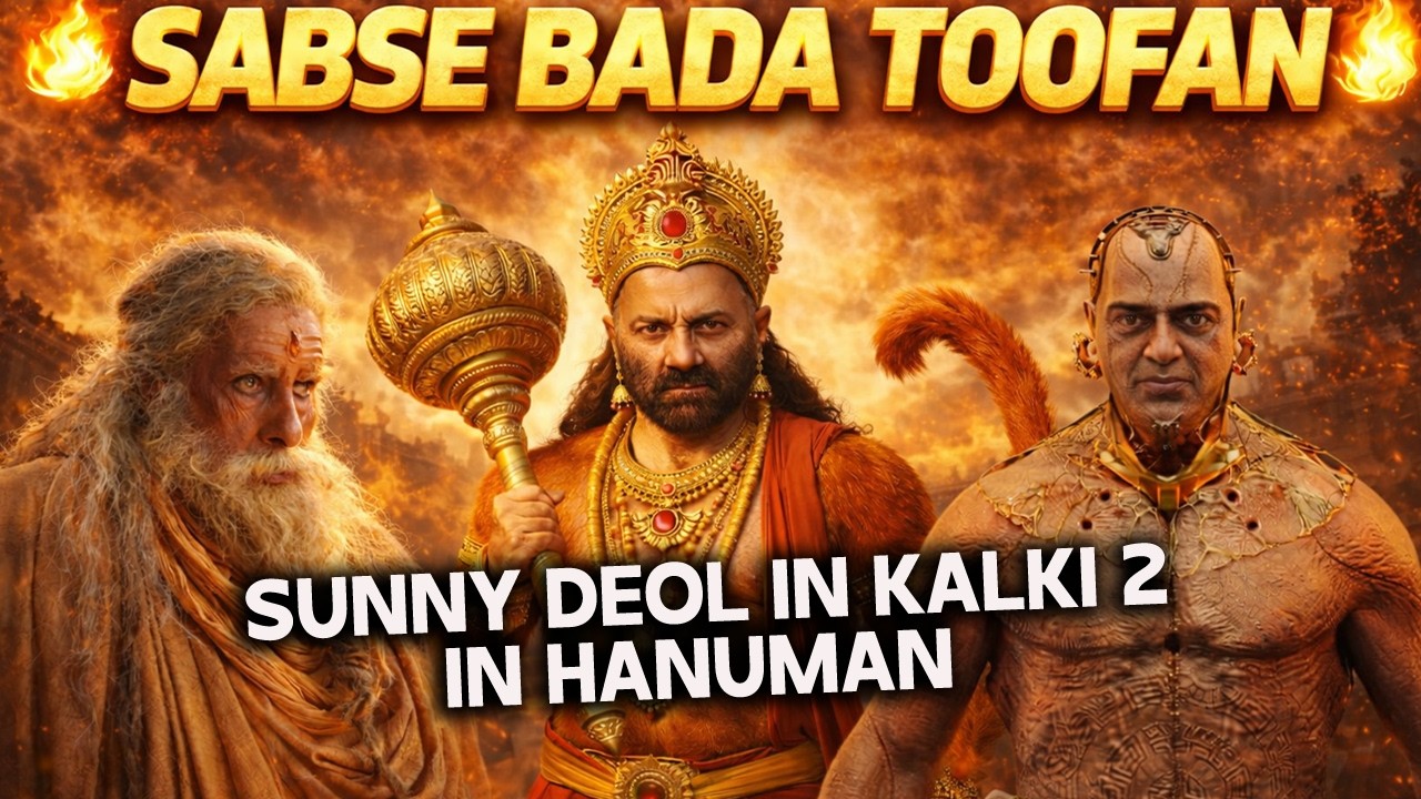 Sunny Deol in Kalki 2898 AD Part 2 😱 | Hanuman Role REAL Truth | Prabhas