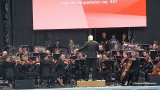 2025. 23 Xullo. Vals do emperador, op 437. Real Filharmonía de Galicia (Santiago)