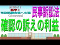 [民事訴訟法]確認の訴えの利益