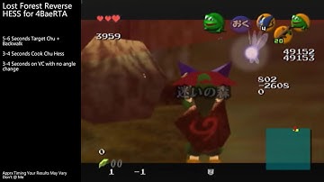 Lost Forest Reverse Double Chu HESS - OoT Speedrun Strat