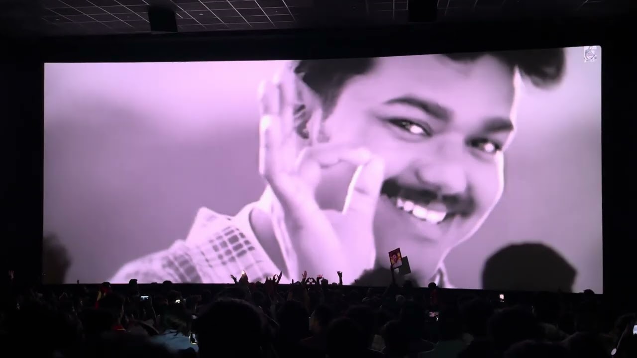 Jana Nayagan second single in madurai Ritzy Sha cinemas