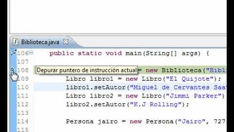 debug en eclipse