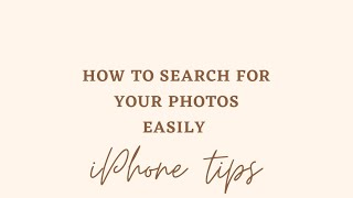 Cant Ever Find A Photo In Your Iphone Gallery ? Heres A Tip