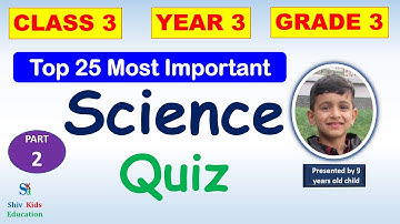 Science question and answer for class 3 [Science quiz CBSE 2023]|science quiz for grade 3