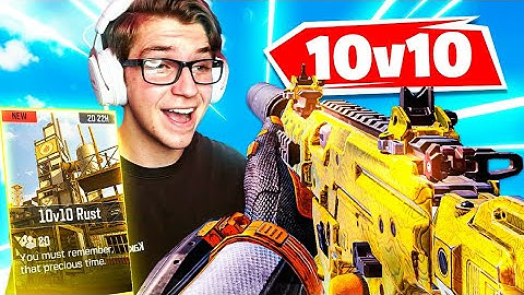 THIS IS THE *BEST* GAME MODE in COD MOBILE! (Rust 10v10)