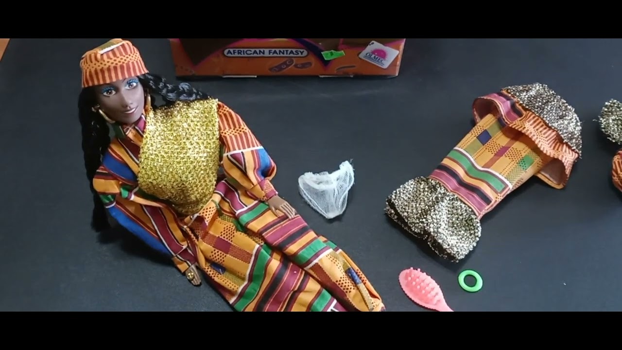 1991 IMANI "AFRICAN FANTASY" by OLMEC (doll review)