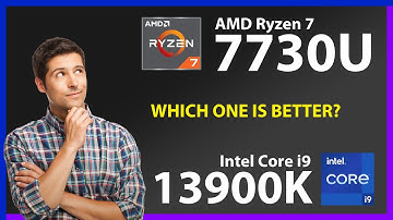 AMD Ryzen 7 7730U vs INTEL Core i9 13900K Technical Comparison