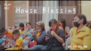 HOUSE BLESSING NG AMING DREAM HOUSE | Roland and Tonet | Positive Chika