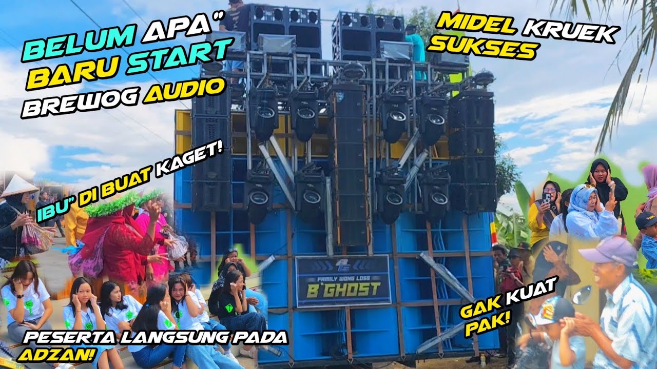 RUDAL KRUEEK BIKIN KOCAR-KACIR DI START KARNAVAL KUNIR