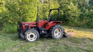 Servicing The Zetor Tractor and Fixing The Brush Hog