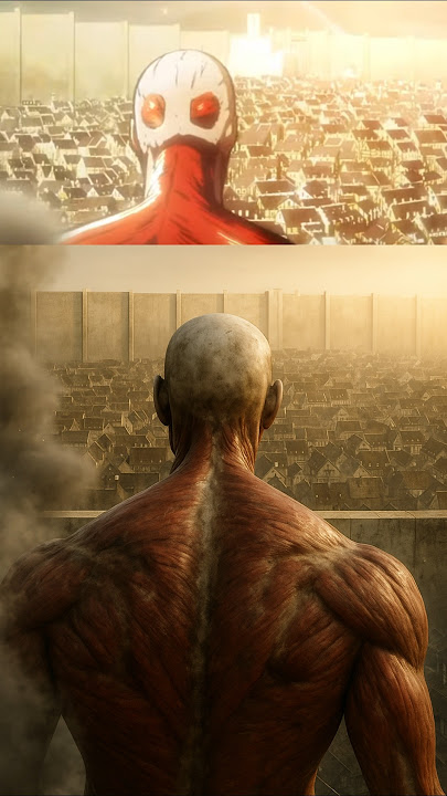 Attack on Titan Season 1 Trailer in Real Life AI #attackontitan #anime #aot #ai