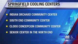 Cooling centers open in Springfield as Heat Advisory issued