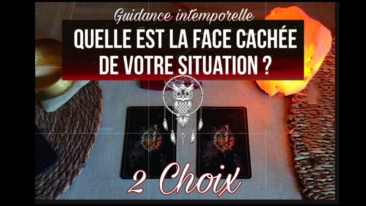 Quelle est la face cachée de votre situation ? ✨2 Choix ✨ Intemporel 🪶