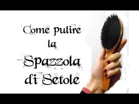 Video: Come Pulire I Capelli E Lo Sporco Da Un Pettine A Casa (massaggio, Dalle Setole Naturali, Ecc.)