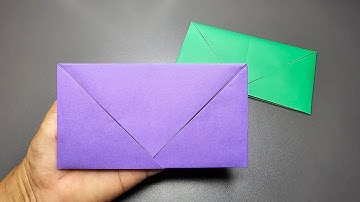 Easy paper envelope origami | paper envelope diy | envelope paper types | paper envelope diy