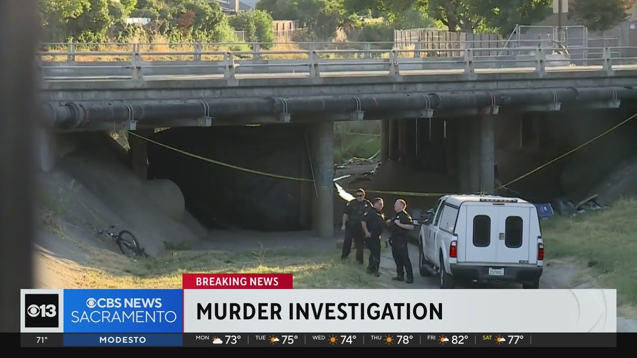 Man found dead of gunshot wound under South Sacramento bridge - YouTube