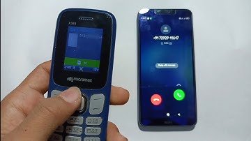 Redmi 7A vs Micromax x382 Incoming call Ringtone at the same time | Redmi incoming call impression