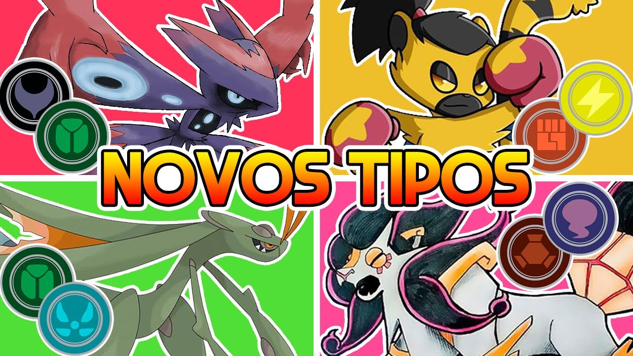 Pokémon Scarlet e Violet - Os Pokémon com Combinações de Tipos Inéditas