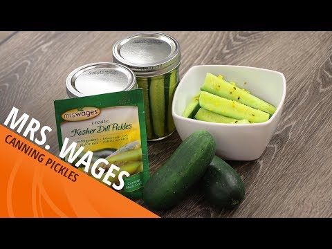 Mrs. Wages | Canning Pickles - video from Captiva Marketing