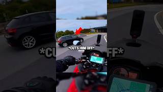 Biker Turns a Close Call Into a Lesson 🫡