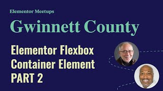 Elementor Flexbox Container Element PART 2