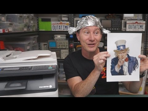 EEVblog #825 - Your Printer Is Spying On You!