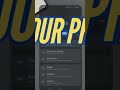 Resetting via Settings