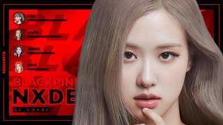 [A.I. COVER] BLACKPINK - NXDE (by (G)I-DLE) | collab w/@venel_ilv | MMUMMYS