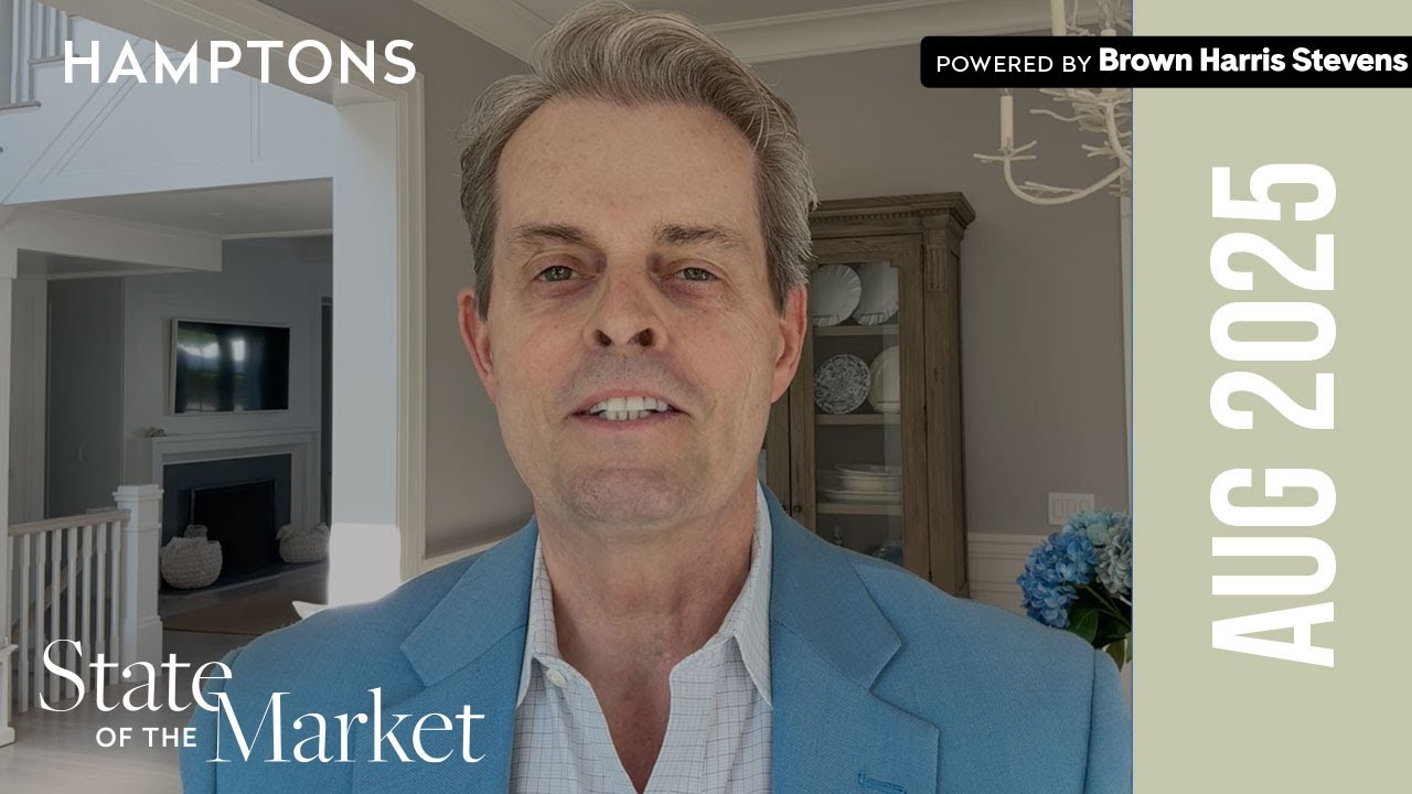 Hamptons State of the Market with Robert Nelson - August 2025 - YouTube