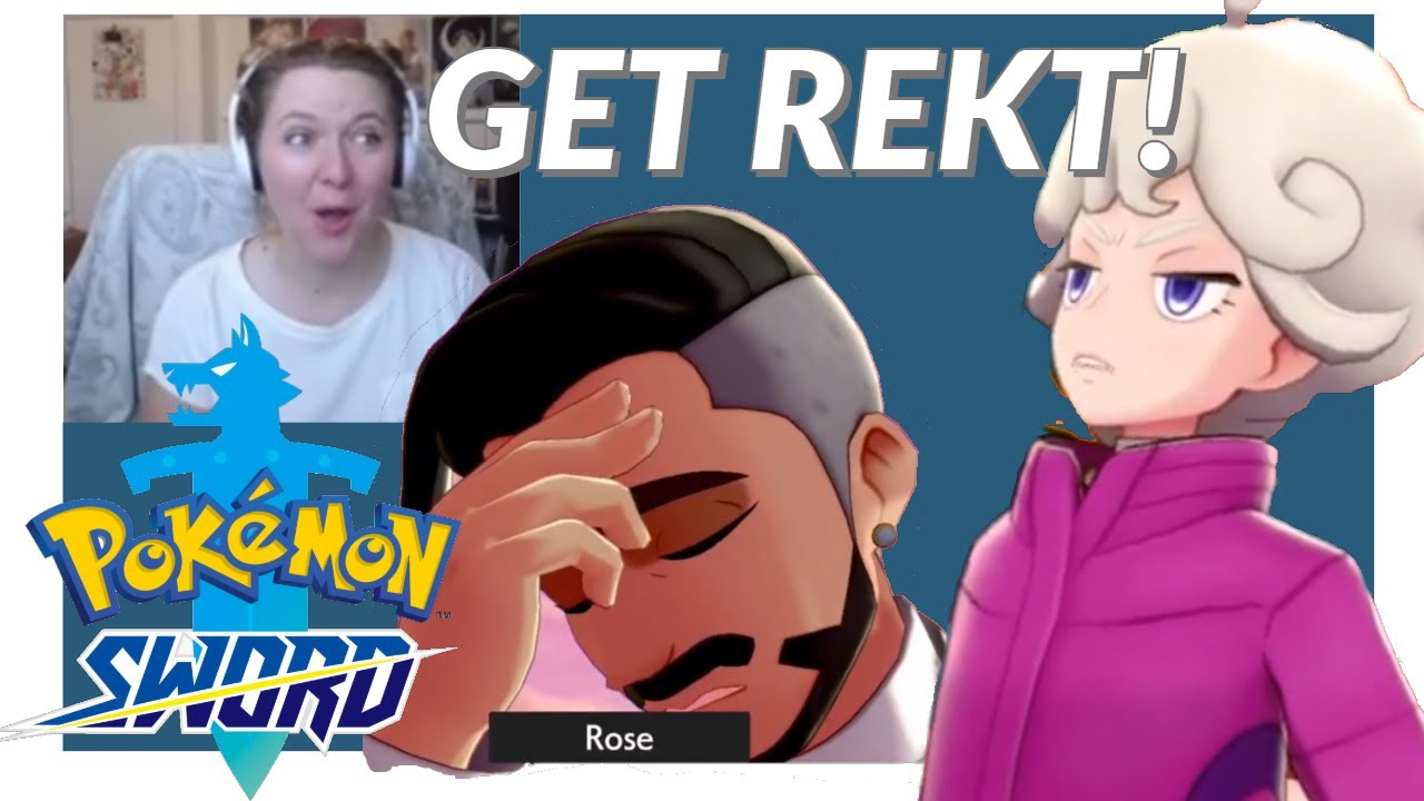 Pokemon Sword: Bede gets REKT 😱 [reaction] - YouTube