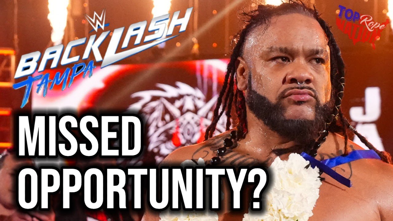 Did WWE Drop The Ball With Jacob Fatu at Backlash?