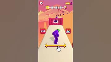 Blob Runner 3D - Best Gameplay Android,iOS Level 33 #shorts