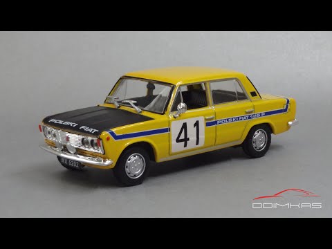 Polski FIAT 125P 1600 Rallye Monte Carlo || Спецвыпуск Kultowe Auta PRL-u №22 || Автолегенды Польши