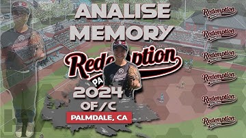 2024 Analise Memory 🥎 Outfield and Catcher, Softball Recruiting Skills Video