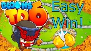How to beat Tree Stump on Half Cash! (No Monkey Knowledge) Bloons TD 6