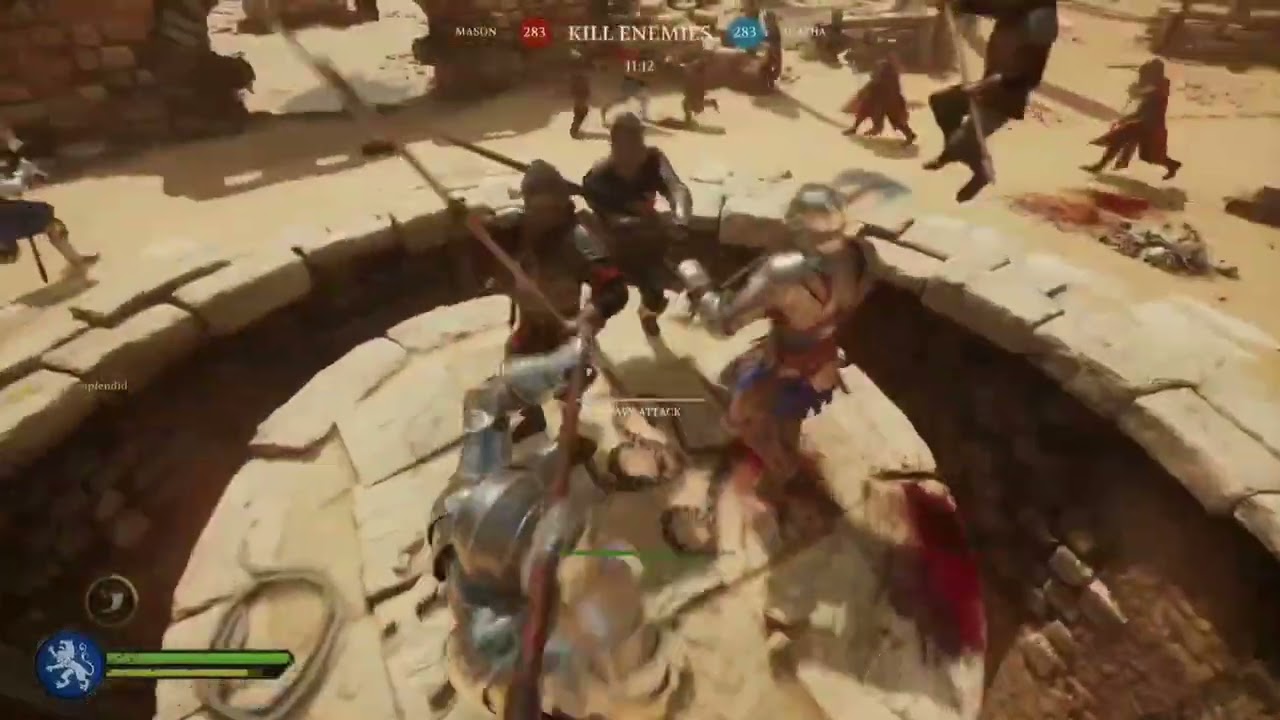 Last man standing. TDM, Chivalry 2.