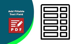 How to Insert Fillable Text Fields in Any PDF File Easily (Fillable Form) in PDF XChange Editor