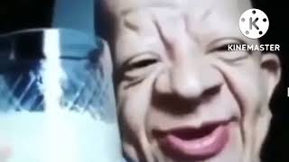 Old Man Drinking Milk Meme Original
