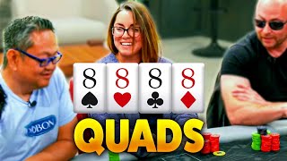 QUADS vs Young Poker Influencer