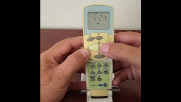 A step-by-step guide to operating an LG Artcool air conditioning remote controller