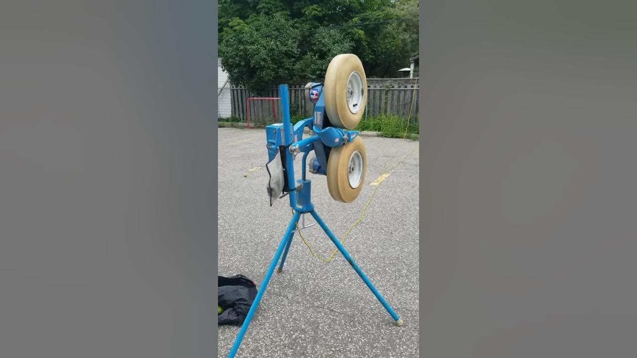Jugs curveball pitching machine 3rd video - YouTube